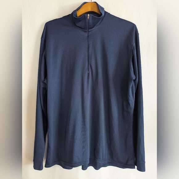 Patagonia Other - Men's Large Patagonia Capilene Blue Pullover 1/4 Zip Breathable Lightweight Top